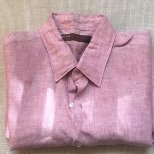 NEW‼️ Linen Short Sleeved Shirt